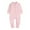 Bright Pink, variant on Newborn Boys Girls Long Sleeved Crawl Suit Onesie One-Piece 100%cotton Sleepwear 3-6 Months