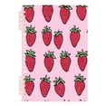 thumbnail image 7 of FORMRS 1-Subject Spiral Notebook 8" x 5" College Ruled 60 Refillable Sheet A5 Hard Cover, Cartoon Strawberry, 7 of 7