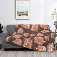 thumbnail image 6 of Throw Blanket for Couch - Beautiful Fox Soft Comfy Lightweight Cozy Warm Throw Blanket, Fuzzy Plush Flannel Blanket & Throws for Sofa and Bed All Season, 6 of 8