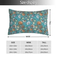 thumbnail image 2 of Fuzoiu Cute Conch Print Pillow Case with Hidden Zipper,Pillow Covers,Soft and Comfortable Pillowcase-14"x20", 2 of 6