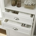 thumbnail image 3 of Pemberly Row Linen Cabinet in White, 3 of 7