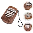 thumbnail image 1 of Phenofice Mini Kalimba Piano à Pouce Coordination Doigt Bois Multi Lot de 1, 1 of 6