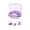 Purple, variant on IAJFHAFS 6‑in‑1 Smart Wireless Earbuds Set, 3 Different Earbud Designs with Charging Storage Case