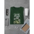 thumbnail image 3 of Good Mood Daisies W Froggie T-Shirt Men -Image by Shutterstock, Male Small, 3 of 4