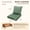 Green, variant on Art Leon 22" x 24" Outdoor Patio Chair Cushions - 28D Foam, Waterproof, Non-Slip - Navy Blue