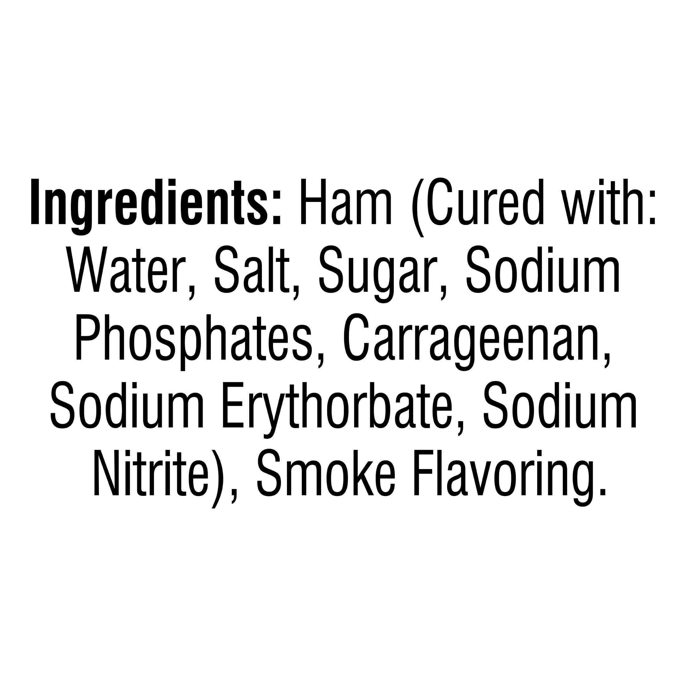 (4 pack) Bristol Brewing Company Brand Smoke Flavor Cooked Ham, High Protein, 16 oz Aluminum Can