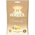 thumbnail image 3 of (2 pack) HALLS Throat Soothing Honey Vanilla Cough Drops, 30 Drops, 3 of 14