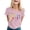 Pink, variant on Womens Short Sleeve T Shirts Casual Mathematical Formula Printed Graphic Tees Summer Loose Fit Crew Neck Tops X_Navy S