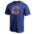 thumbnail image 2 of Men's Royal Chicago Cubs Splatter Logo T-Shirt, 2 of 3