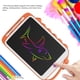 thumbnail image 5 of Colorido dibujo tableta portátil un botón borrado garabato de pintura batería alimentada 3-8 años de regalo de cumpleaños de edad naranja 10 pulgadas Vogacara FN001599-02, 5 of 7