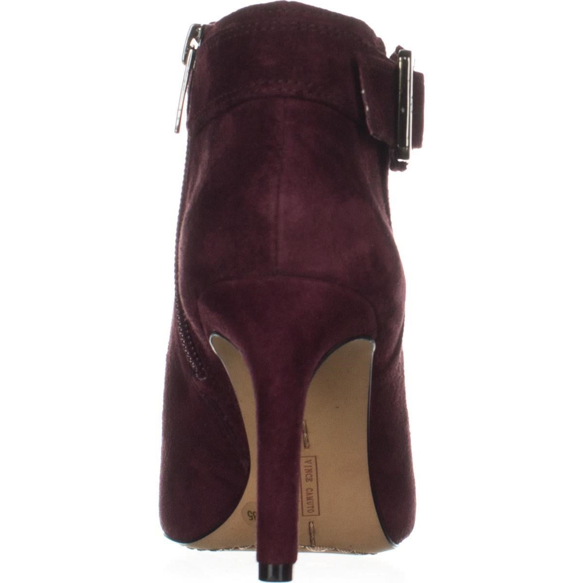 Womens Vince Camuto Chrissa Pointed Toe Zipper Ankle Boots