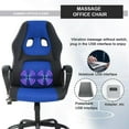 thumbnail image 7 of NiamVelo PC Gaming Chair Massage Office Chair Adjustable Computer Chair with Lumber Support for Adults and Kids 250lbs capacity,Blue, 7 of 7
