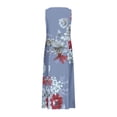 thumbnail image 5 of Enjoytime Women's Sleeveless Beach Dress Outfit 2024 Fashion Casual Floral Printed Sundress Round Neck Sleeveless Loose Comfy Women Beach Dresses, 5 of 5