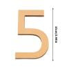 thumbnail image 3 of Tumotour 7CM Acrylic Number Plates For Elegant And Stylish Decor, 3 of 3