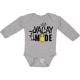 thumbnail image 3 of Inktastic Vacay Mode with Palm Trees Sun and Pineapple Boys or Girls Long Sleeve Baby Bodysuit, 3 of 5