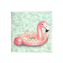 Stupell Industries Summer Pool Float Glam Pattern Fashion Emblem Graphic Art Unframed Art Print Wall Art, Design by Ziwei Li