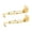 Golden, variant on MasteelfCA 2Pcs Violin Chinrest Screws Violin Fittings Violin Screws Instrument Accessories