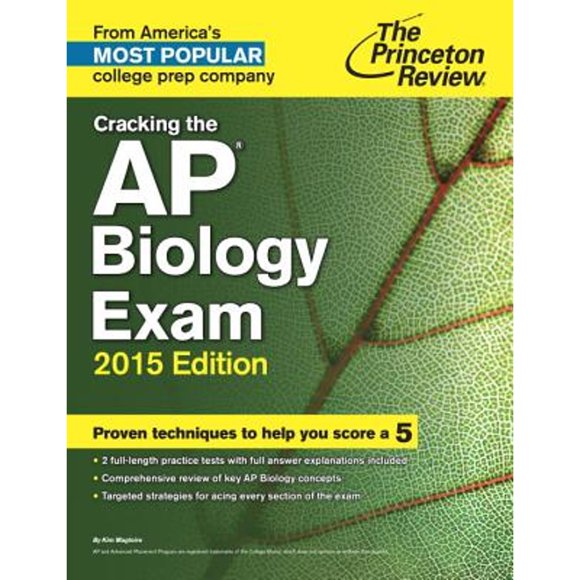 Pre-Owned Cracking the AP Biology Exam, 2015 Edition (Paperback 9780804125246) by Princeton Review