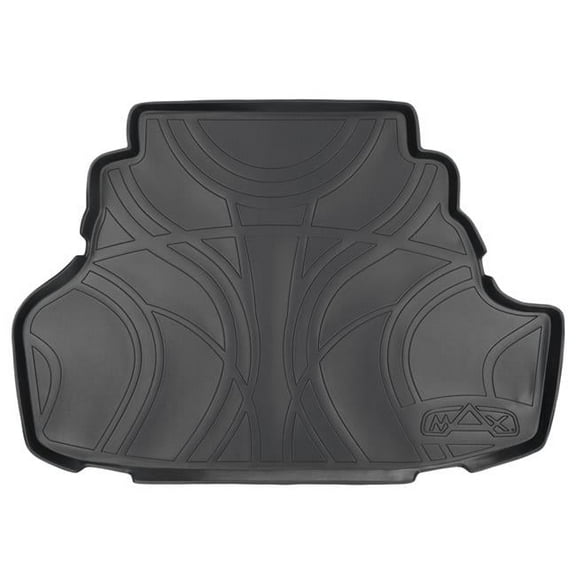 SMARTLINER All Weather Custom Fit Cargo Trunk Liner Floor Mat Black Compatible With 2007-2012 Lexus ES350