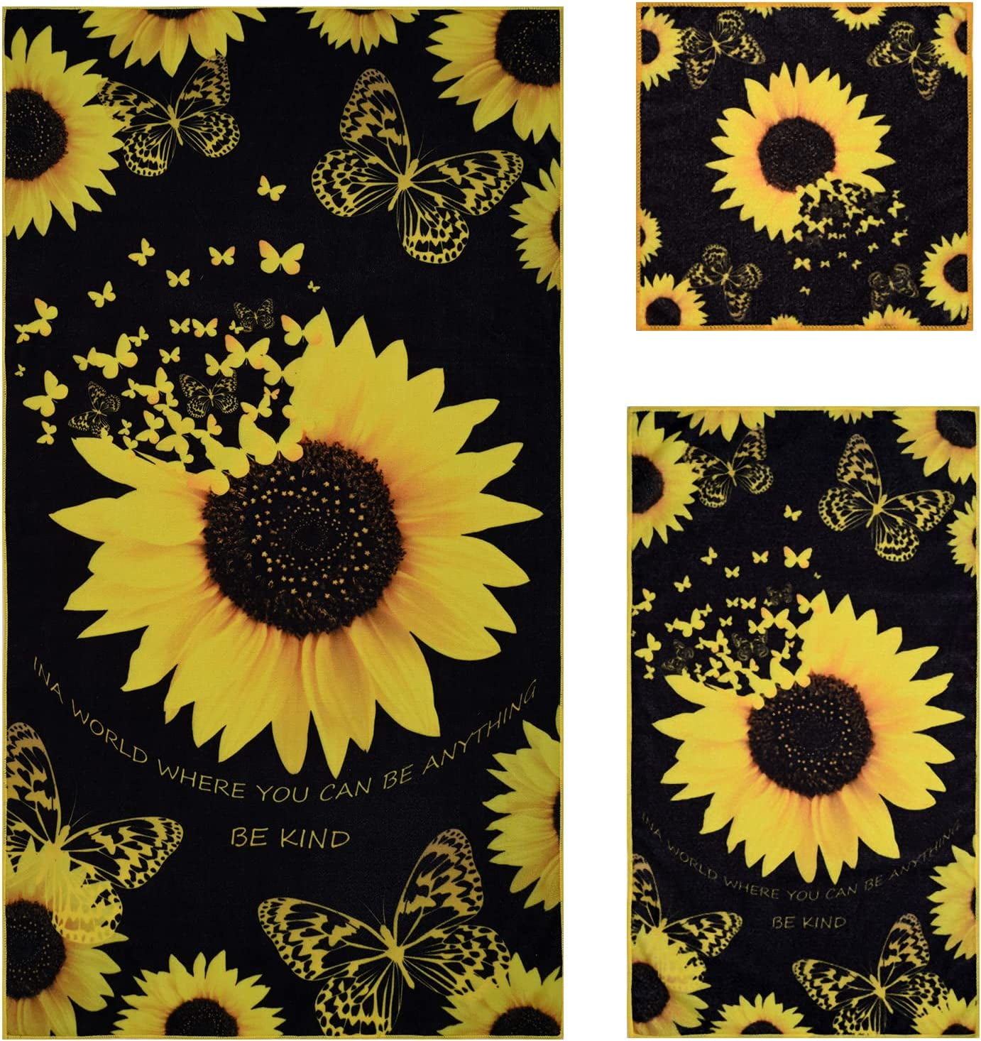Sunflower bathroom towels hotsell