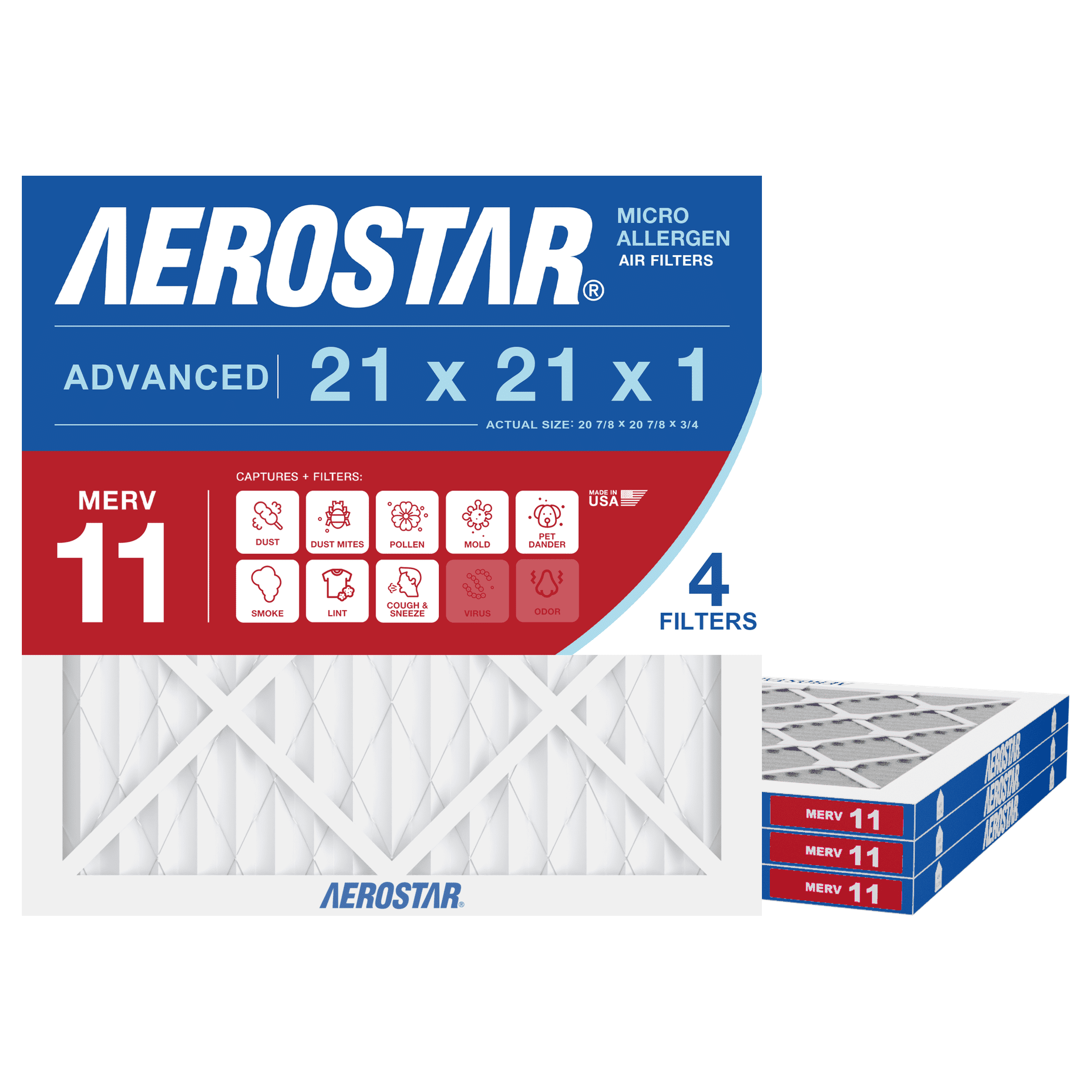 Aerostar, HVAC Air Filter, 21.5