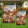 thumbnail image 4 of Thanksgiving Cocker Spaniel Pilgrim Grateful, Thankful, Blessed Fall Welcome Garden Flag 12x18in Double Sided Cockers Dog Lover Gifts Outdoor Decor - 00021, 4 of 5