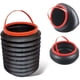 thumbnail image 2 of Cubo de Basura para Coche Plegable, Diseño Expandible, con Capacidad de 4L, Contenedor de Residuos Portátil con Tapa, Organizador de Almacenamiento Multiusos para Auto, Camión y Vehículo., 2 of 9
