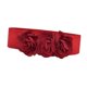 thumbnail image 1 of Cinturón ancho para mujeres cinturón elástico cinturón grande flor elegante cinturón cinch Rojo, 1 of 8