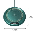 thumbnail image 3 of 100Fens Mug Warmer,Coffee Warmer & Cup Warmer For Desk With 3 Temperature Settings,Hot Coffee Mug Warmer With 8H Auto Shut Off, 3 of 6