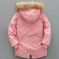 thumbnail image 4 of Fesfesfes Children's Velvet Padded Coat Winter Fashion Hooded Boy's Thicken Coat Cotton-padded Warm Jacket Under $10, 4 of 4