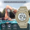 thumbnail image 5 of SKMEI Mens Digital Watch Sports Military Waterproof Outdoor Chronograph Wrist Watches for Men, 5 of 10