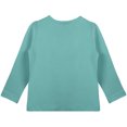 thumbnail image 2 of Lilax Girls' Round Neck Basic Long Sleeve Cotton T-Shirt Seafoam 9 Years, 2 of 7