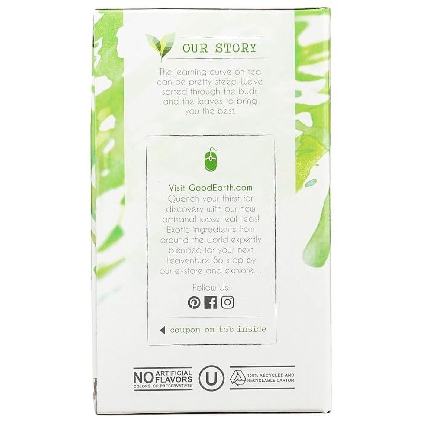 Good Earth Matcha Maker Tea 18 Bag - Pack Of 6