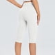 thumbnail image 4 of Pantalones de yoga capri qucoqpe para mujer con bolsillos, leggings esenciales de cintura alta para entrenar, 4 of 5