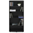 thumbnail image 4 of SONGMY Jaya 4-Tier Multimedia Storage Tower, Espresso, 4 of 7