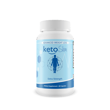 Extra Slim - Keto Slim - Extra Strength Advanced Weight Loss Formula - Burn Fat Instead of Carbs - Increase Energy - Ketosis Supplement - 30 Day Supply