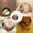 thumbnail image 1 of Casa de Pájaros de , de Pájaro Colgante para Periquitos, Pájaros , Pájaro Canario, Jaula de Refugio Natural para Hámsters, Animales P Colco Casa nido de pájaro, 1 of 8