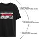 thumbnail image 5 of Camisetas divertidas para hombre de radicales de izquierda escoria aparentemente, 5 of 7