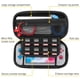 thumbnail image 2 of Switch lite bolso mini Switch host bolsa dura protectora portátil con entrepiso puede acomodar casete Adepaton 2033417-4, 2 of 9