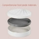 thumbnail image 5 of Caja de almacenamiento de doble capa para aparatos dentales con espejo | Estuche portátil para retenedores dentales de viaje | Tamaño pequeño y gran capacidad para retenedores, prótesis dentales y, 5 of 7