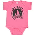 thumbnail image 3 of Inktastic My Boat My Rules Sailing Captain Boys or Girls Baby Bodysuit, 3 of 5