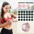 thumbnail image 6 of AUOSHI Smart Watch fits for Android & iPhone (Bluetooth Answer/Make Calls), 2.01 inch IP68 Waterproof Tracking Fitness, Sleep Monitor/Pedometer/Calories,Multiple Sports Modes,Pink, 6 of 9