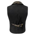 thumbnail image 4 of Mens Waistcoat Formal Gothic Steampunk Decorative Pattern Victorian Cosplay Vest, 4 of 9