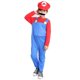 thumbnail image 4 of Cosplay Mario suit (red for men, size L for adults), 4 of 5