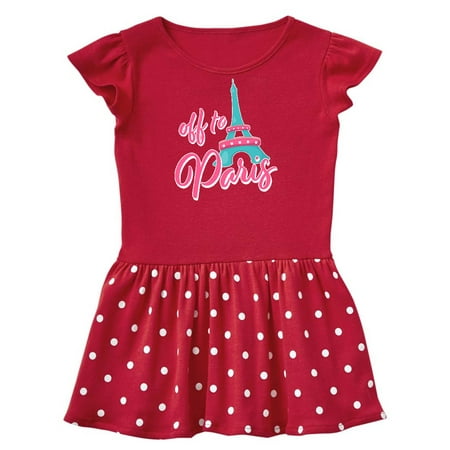 

Inktastic Off to Paris- vacation Gift Baby Girl Dress