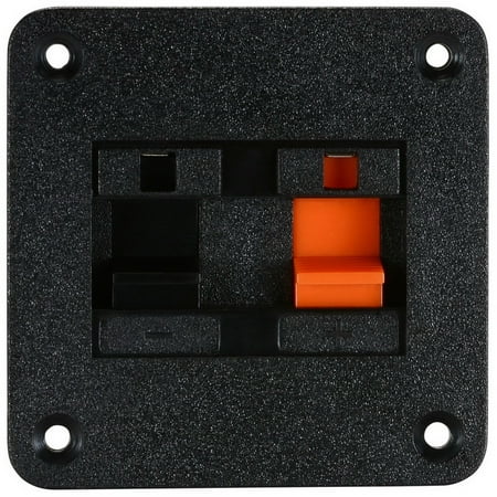 Speaker Wire Terminal Plate with 550 Hz Low Pass
