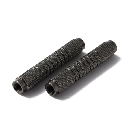 Iron Dart Barrels for Soft Tip Darts Gunmetal 44x7.5mm Inner Diameter: 3.8mm