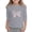 1-Grey96, variant on Kiijoy Girls Bow 3/4 Sleeve Round Neck T-Shirt Casual Soft Everyday Tee Shirt, Sizes 3-13
