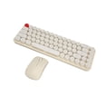 thumbnail image 4 of Combo De Mouse Y Teclado, Silent Dot Keycap Wireless Keyboard Mouse Combo Retro Cute Para Oficina, 4 of 8