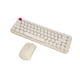thumbnail image 4 of Ratón Inalámbrico Con Teclado, Combo De Ratón, Mini Portátil, Retro, Silencioso, 2,4G, Inalámbrico, 68 Teclas, Juego De Ratón Y Teclado De Oficina, 4 of 7